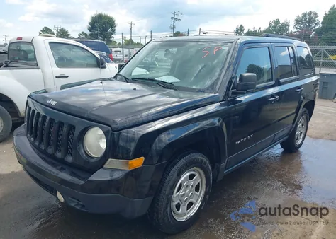 2014 Jeep Patriot Sport from USA, damaged, VIN 1C4NJPBA1ED695218